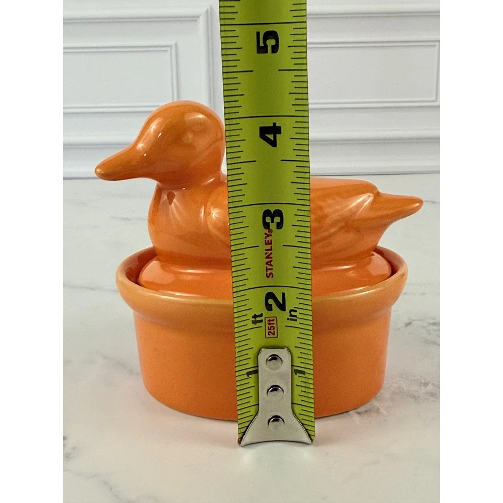 VTG BIA Orange Duck Mallard Ramekin 